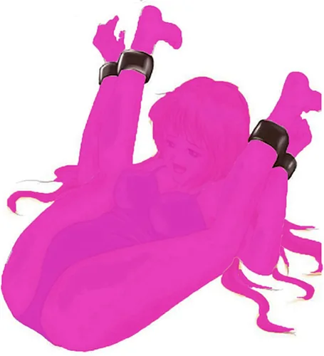 Vista 7 de Vínculo sexual para parejas con sujeción al muslo, muñeca y tobillo, cuerda de amarre sexual y cuerda para dormitorio, juego sexual, cama y esposas