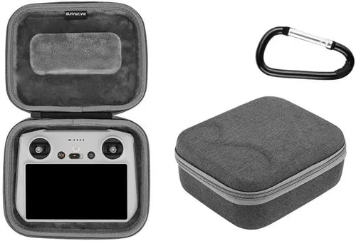 Vista 2 de Mini 3 Pro Bolsa de almacenamiento Estuche de transporte Caja portátil Bolsa de hombro Bolso para DJI Mini 3 Pro Drone Controller Accesorios