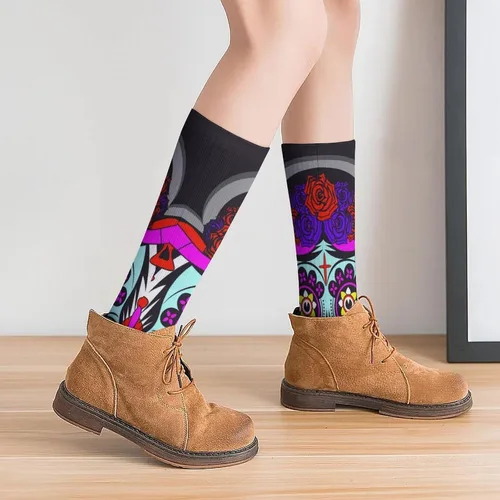 Vista 8 de Sport Socks Dress Decor Socks Comfortable And Breathable Socks