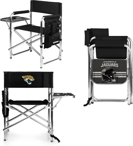 Vista 43 de Picnic TIME NFL Unisex-Adult NFL Sports Chair with Side Table, Beach Chair, Camp Chair for Adults