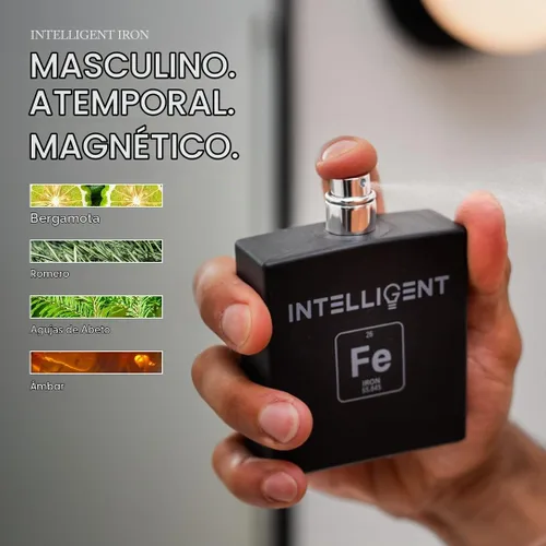Vista 2 de Iron Extrait de Parfum, Colonia para Hombre, 3.4 fl oz - Acuático, Versátil