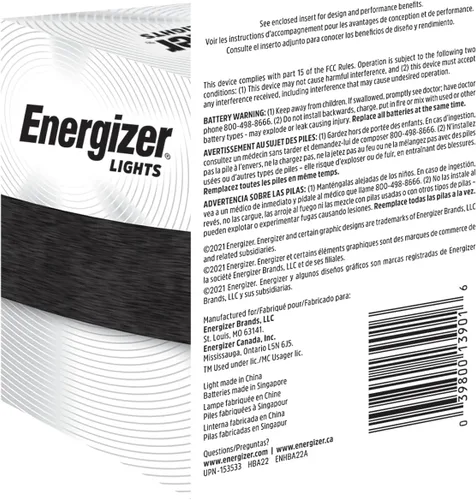 Vista 9 de Energizer Linterna LED para faros delanteros, luz brillante para diadema que funciona como luces de carrera para corredores