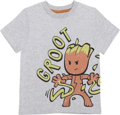Vista 5 de Marvel Paquete de 4 camisetas deportivas de los Vengadores Spider-Man de Iron Man Thor Capitán América, para niños pequeños y grandes