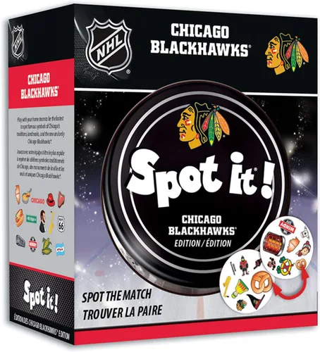 Vista 5 de Masterpieces NHL Unisex-Teen Spot It! Card Game