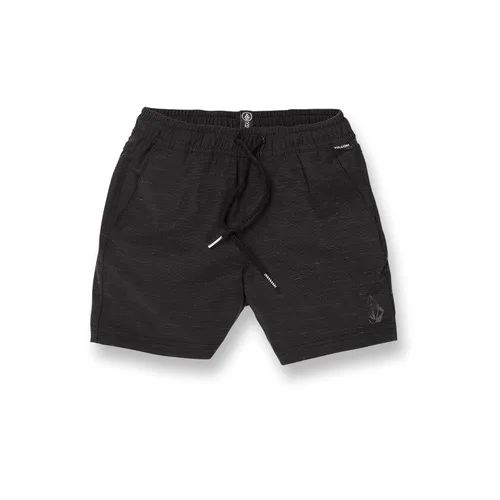 Vista 8 de Volcom Pantalones cortos híbridos de secado rápido con cintura elástica para niños (tallas grandes y niños pequeños)