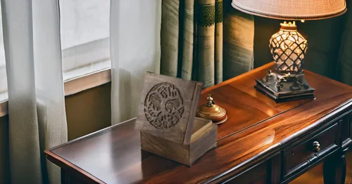 Vista 3 de Grandes ideas de regalo de cumpleaños, caja decorativa hecha a mano con el árbol de la vida, caja del tesoro, caja del tesoro, organizador de joyas