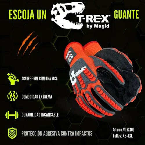 Vista 4 de Magid Glove & Safety - guante de impacto multiusos