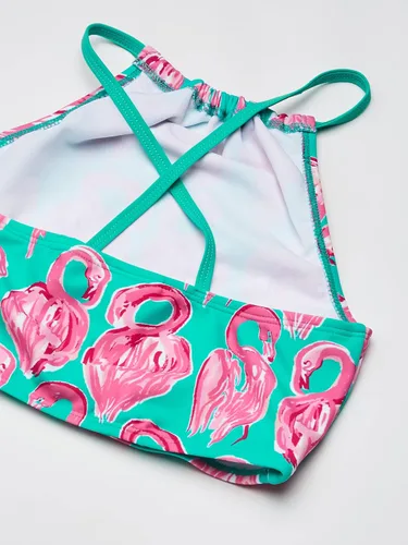Vista 4 de Kanu Surf Daisy UPF 50 Beach Sport Halter Tankini Traje de baño de 2 piezas para niña