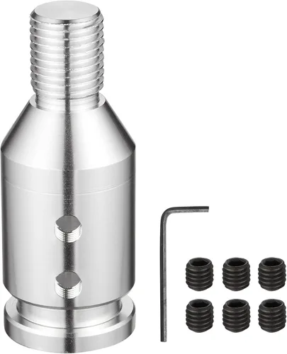 Vista 9 de TOMALL Adaptador de perilla de cambio de aluminio universal M12X1.25 para accesorios de adaptador de cambio de coche sin rosca Compatible con BMW