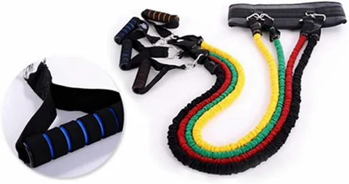 Vista 4 de 1 par de asas de ejercicio resistentes de repuesto para cables, accesorios de máquina, equipo de fitness, decoración de conejo, guirnalda, corona