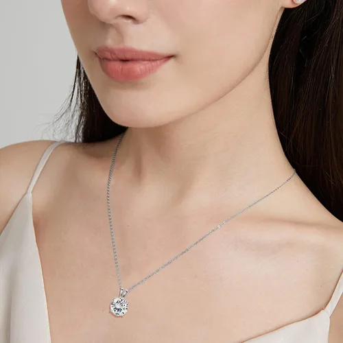 Vista 4 de PURELOVE Necklace for Women Gifts for Women Anniversary Birthday Christmas Mothers Day Valentine's Day Jewelry With Forever Flowers Necklace for