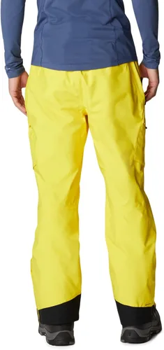 Vista 2 de Columbia Powder Stash - Pantalón para hombre, limón láser, talla M