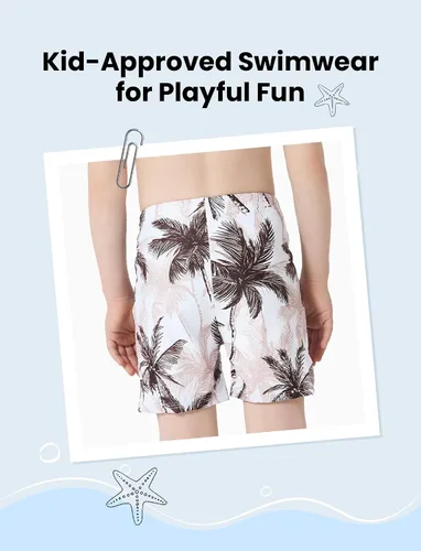 Vista 4 de PATPAT Traje de baño familiar a juego de dos piezas hawaiano tropical playa bikini y traje de baño conjunto de trajes de baño para mamá y yo