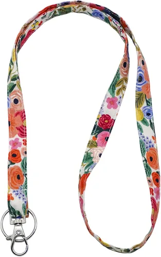 Vista 7 de LNKRE JEWELRY Correa de cuello suave de tela delgada para llaves, carteras y soporte para tarjetas de identificación