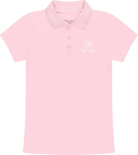Vista 2 de Skechers Conjunto de 2 piezas de tenis y golf atléticos con coletero para niñas, ropa de golf y tenis