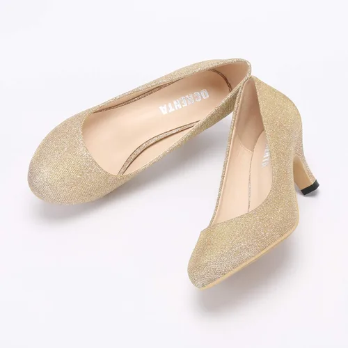 Vista 4 de OCHENTA Zapatos de tacón bajo para mujer