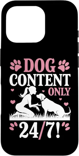 Vista 20 de Dog Content Only 24 7 Dog Mom Puppy Lover Hearts Case for iPhone 17