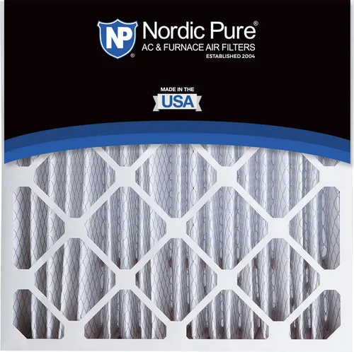 Vista 5 de Nordic Pure 20 x 20 x 5 (19_5/8 x 19_7/8 x 4_3/8) Honeywell/Lennox MERV 8 filtro de aire de repuesto, 1 paquete