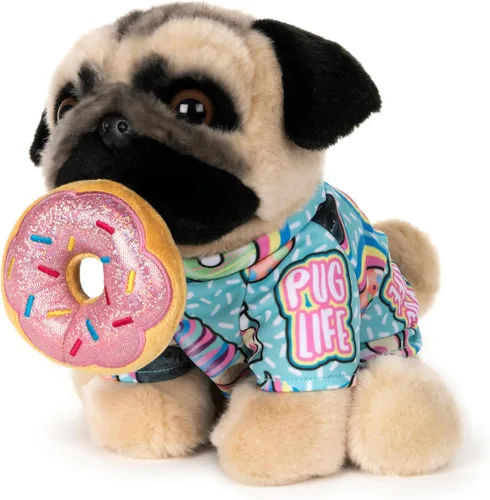 Vista 2 de GUND - Muñeco de peluche de Doug the Pug