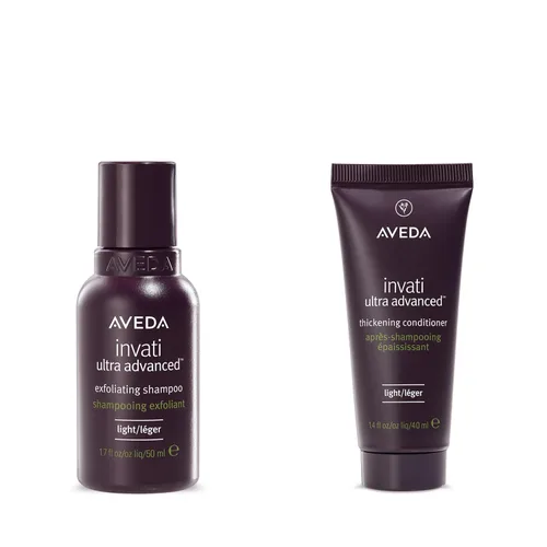 Vista 10 de Aveda Invati Ultra Advanced Exfoliating Shampoo Light & Rich Step 1 of 4 Reduces Hair Loss by 77% for Medium to Thick Thinning Hair Types