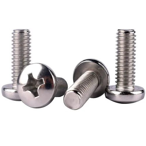 Vista 5 de Tornillo Phillips de cabeza plana de 1/4-20 x 1-1/2 pulgadas, 20 unidades, acero inoxidable 304 18-8, rosca completa
