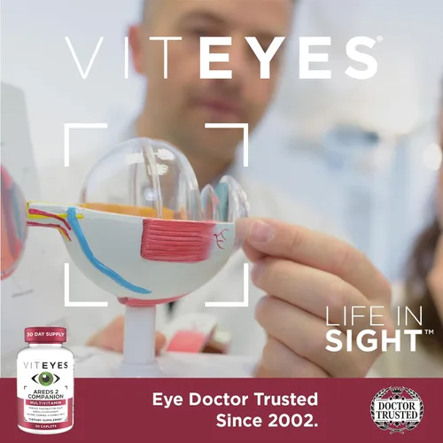 Vista 4 de Viteyes Classic AREDS 2 Suplemento multivitamínico complementario, fórmula multivitamínica integral para AREDS 2 usuarios, 30 cápsulas, cápsulas