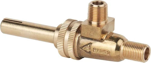 Vista 4 de 4418500200 Válvula de cocina de gas Jade Válvula de quemador de gas 1/8" Mpt X 3/8-27