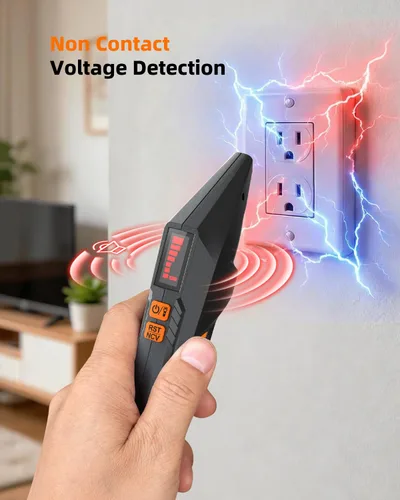 Vista 3 de Buscador de disyuntores con kit de probador eléctrico de función