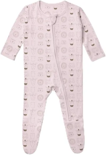 Vista 56 de KicKee Baby & Toddler - Pijama de viscosa ultrasuave de bambú con patas abatibles y puños