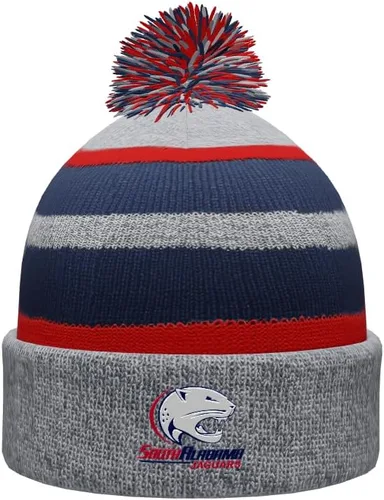 Vista 13 de NCAA Prime - Gorro de punto de invierno con pompón plegable