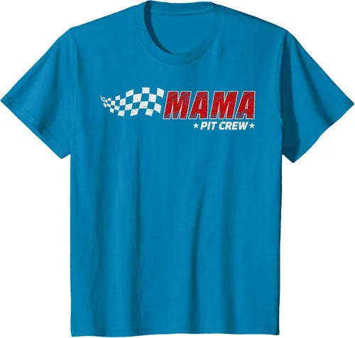 Vista 53 de Mama Pit Crew Race Car Birthday Family Matching Pit Crew Camiseta