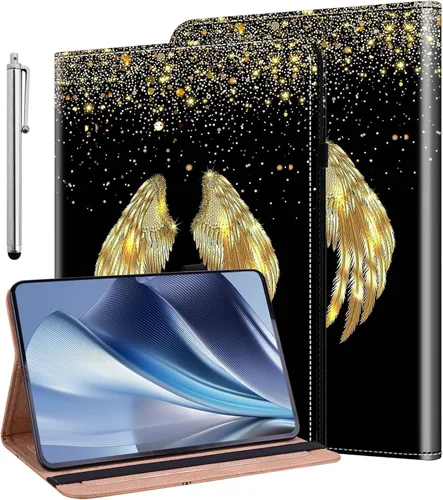 Vista 41 de ALILANG Funda para Samsung Galaxy Tab S5e de 10,5 pulgadas con lápiz capacitivo, a prueba de golpes plegable, negro (black horse)