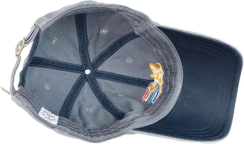 Vista 3 de Sudáfrica Rugby Bandera Gorra Carbón, Carbón