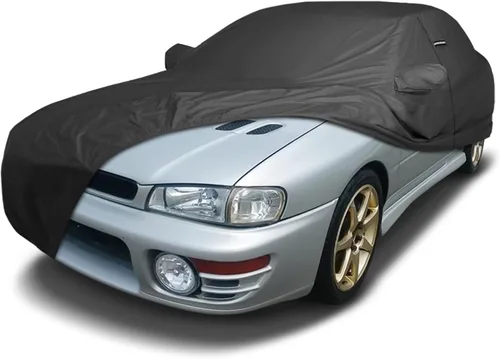 Vista 28 de Funda de automóvil personalizada para Subaru BRZ (2013-2025), impermeable, para todo tipo de clima, lluvia, nieve, UV, protector solar para exterior