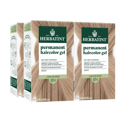 Vista 31 de Herbatint Tinte Permanente para el Cabello para Mujeres - 10C Rubio Sueco - Para Hasta un 100% de Cobertura de Canas Resistentes - Sin Amoníaco, Sin