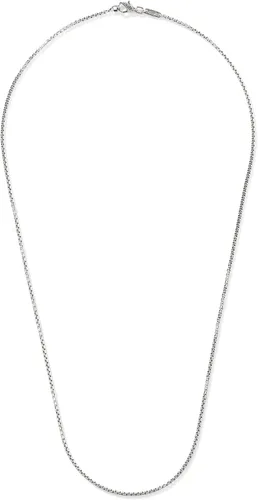 Vista 4 de Cadena clásica de plata de 0.079in para hombre