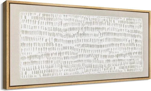 Vista 85 de SIGNFORD Lienzo enmarcado extragrande para pared, diseño de flores silvestres, paisaje, campo escénico con flores florecientes, ilustraciones