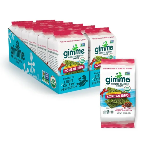 Vista 10 de Aperitivos de alga orgánica tostada de GimMe Health Foods