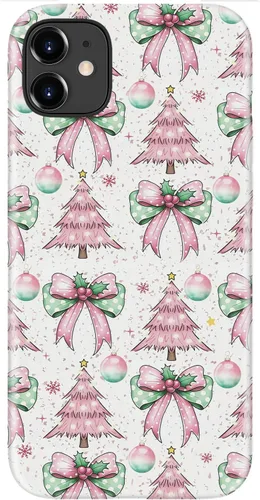 Vista 74 de LUMARKE Funda para iPhone 14/iPhone 13, lindo Y2K floral, carga inalámbrica Mosaico Tortuga Shell