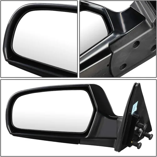 Vista 3 de DNA Motoring OEM-MR-KI1320140 Estilo de fábrica Powered+Heated Driver/Espejo de puerta de vista lateral izquierda compatible con 06-10 Optima
