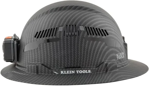 Vista 11 de Klein Tools KARBN Full Brim Vented Hard hat, Class C, Premium Comfort and Jobsite Protection