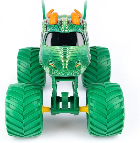 Vista 6 de Monster Jam, Camión Monstruo Dragón Oficial, Vehículo de Colección Fundido a Presión, Escala 1:24, Juguetes para Niños Varones de 3 Años en Adelante