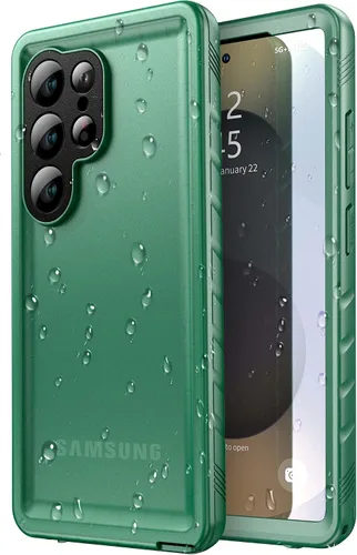 Vista 17 de SPORTLINK - Funda impermeable para Samsung Galaxy S23 Ultra IP68, color negro, 6.8