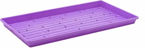 Vista 12 de Bootstrap Farmer - Bandejas Microgreen 1020, paquete de 5 bandejas de semillas extra resistentes y poco profundas con orificios - Cultivo