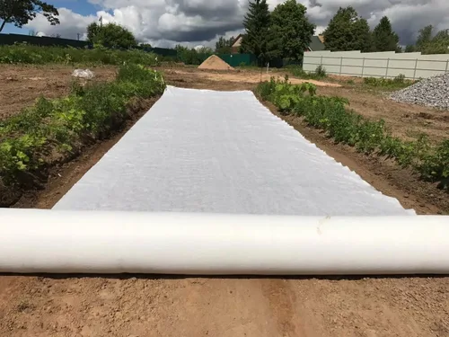 Vista 3 de 5oz Heavy Duty Non-Woven Geotextile Fabric for French Drain, Driveway, Soil Stabilization & Weed Control(White,1mx2m/3.3ftx6.5ft)