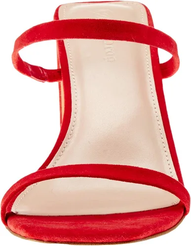 Vista 2 de The Drop Women's Avery Square Toe Two Strap High Heeled Sandal