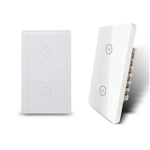 Vista 9 de Interruptor de pared táctil inteligente WiFi funciona con Alexa y Google Home requiere cable neutro, no requiere puerta de enlace. Conéctate a