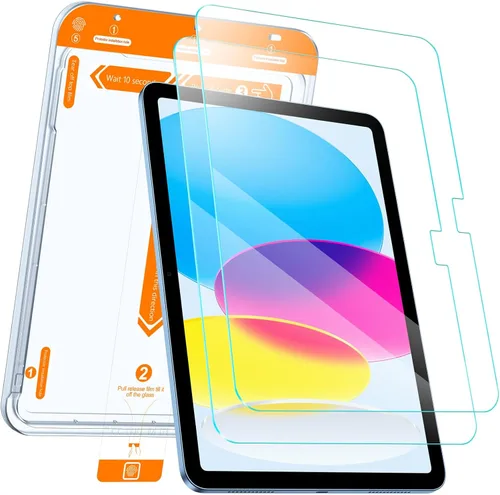 Vista 13 de SIBEITU Protector de pantalla para iPad Mini 5/4ª generación, dureza 9H, protector de película de vidrio templado de 7.9 pulgadas (paquete de 2)