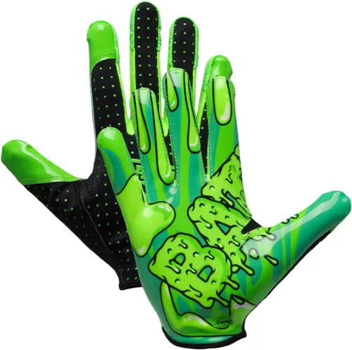 Vista 41 de Battle Guantes deportivos con receptor de velocidad Doom Blanco