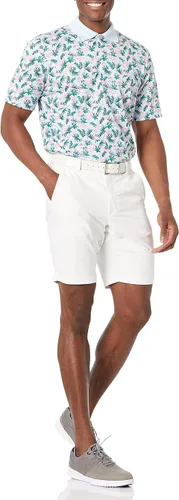 Vista 4 de Tienda Essentials Mens Regular-Fit Quick-Dry Golf Polo Shirt Available in Big Tall